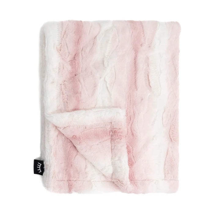 Ombre Blush Double Sided Blanket