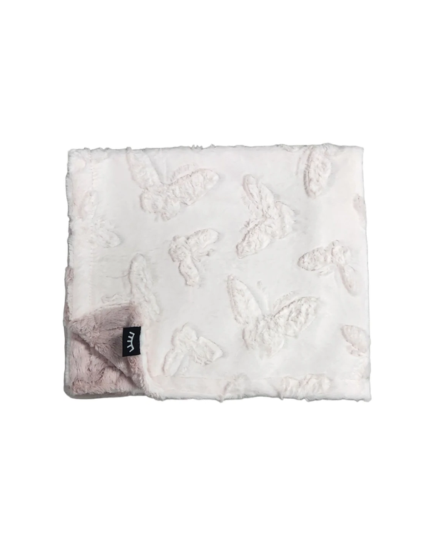 Butterfly Mauve Blanket