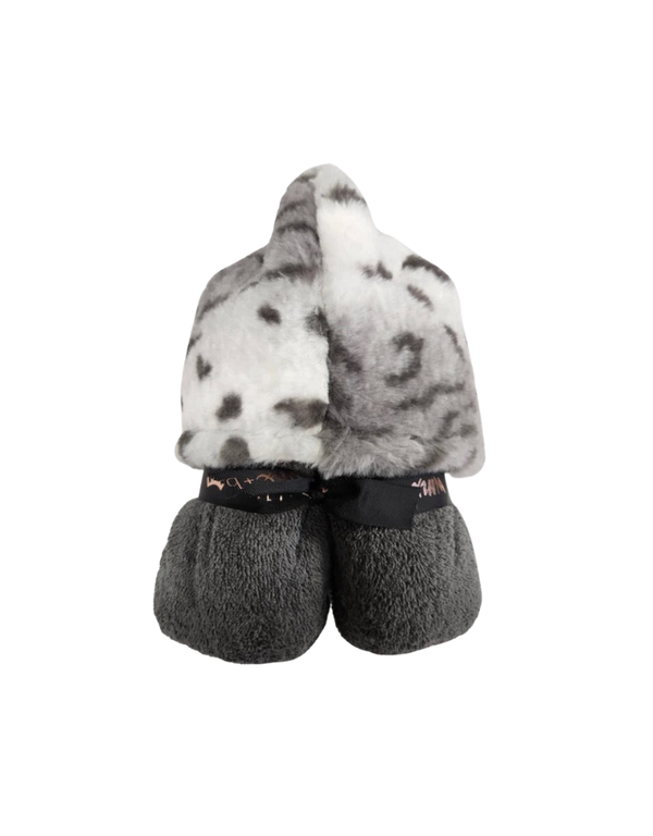 Fluffy Nature Chrome Hooded Towel