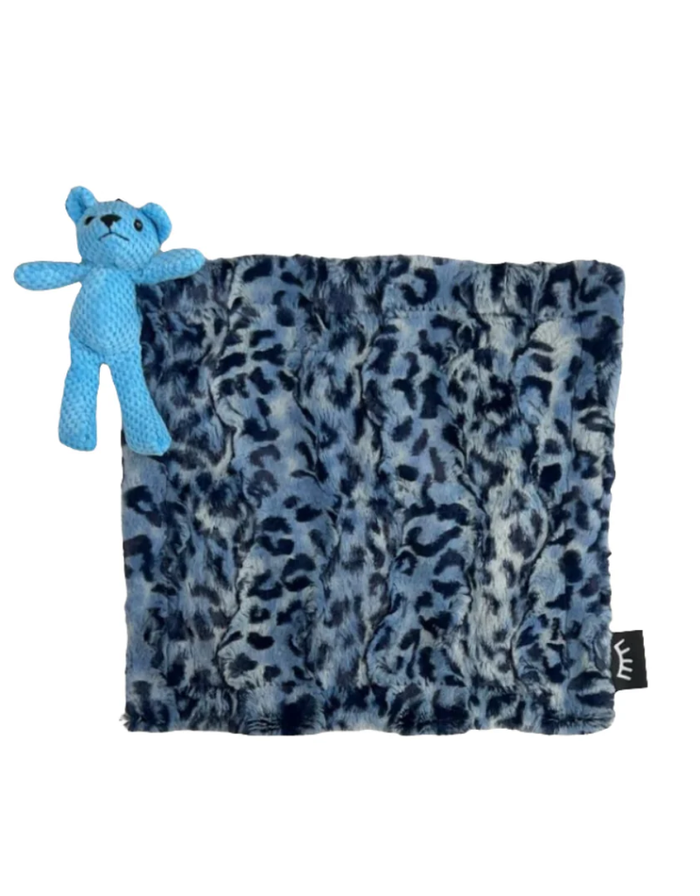 Leopard Navy Bear Lovey
