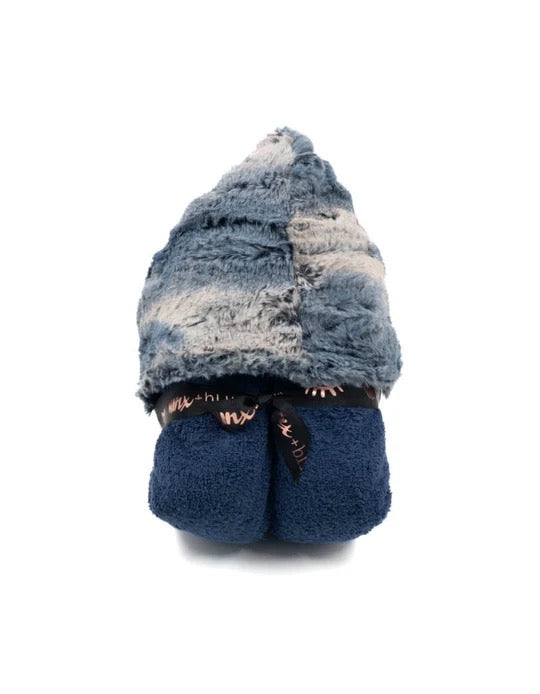 Ombre Navy Hooded Towel