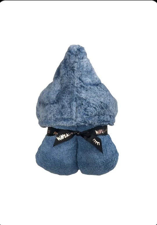 Denim Hooded Towel