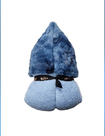 Galaxy Blue Hooded Towel