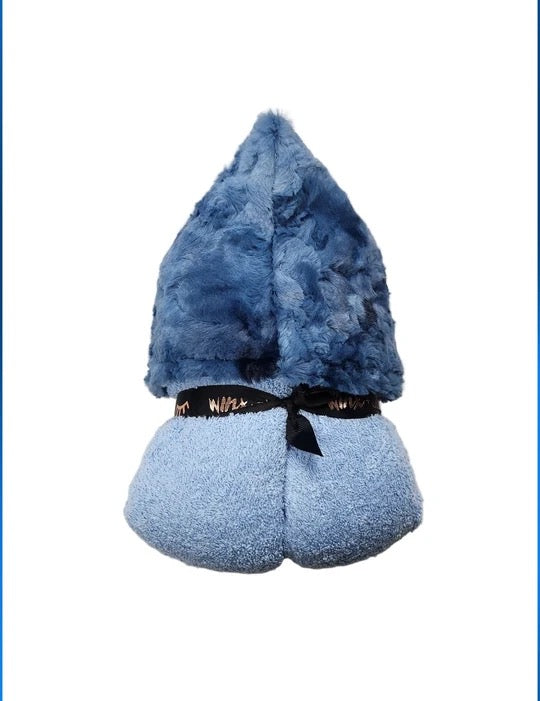 Galaxy Blue Hooded Towel