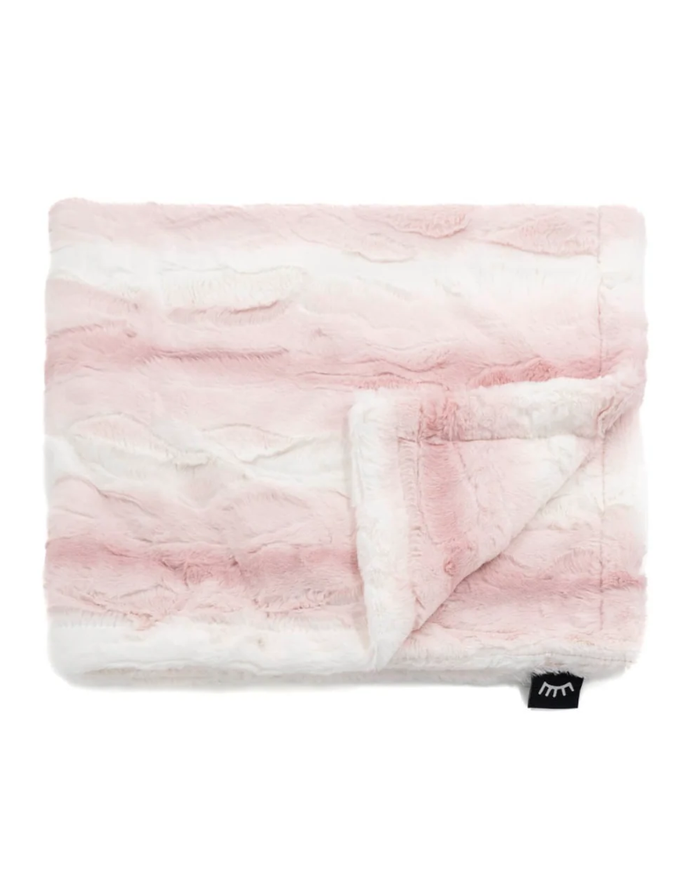 Ombre Blush Double Sided Blanket