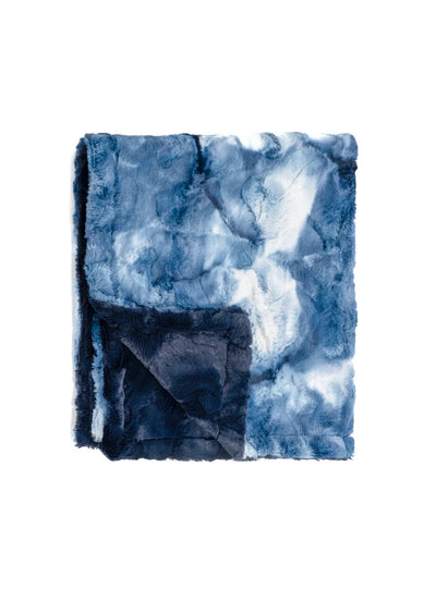 Sorbet Navy Blanket