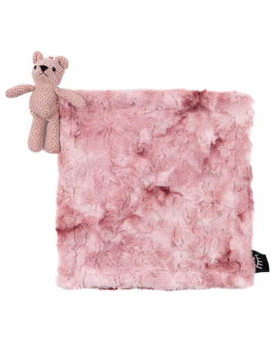 Smokey Mauve Bear Lovey