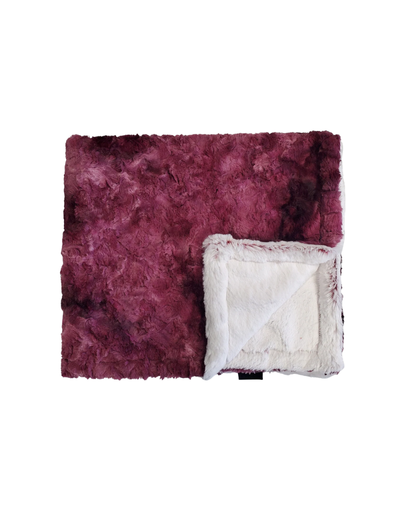 Smokey Cloud Raspberry Blanket
